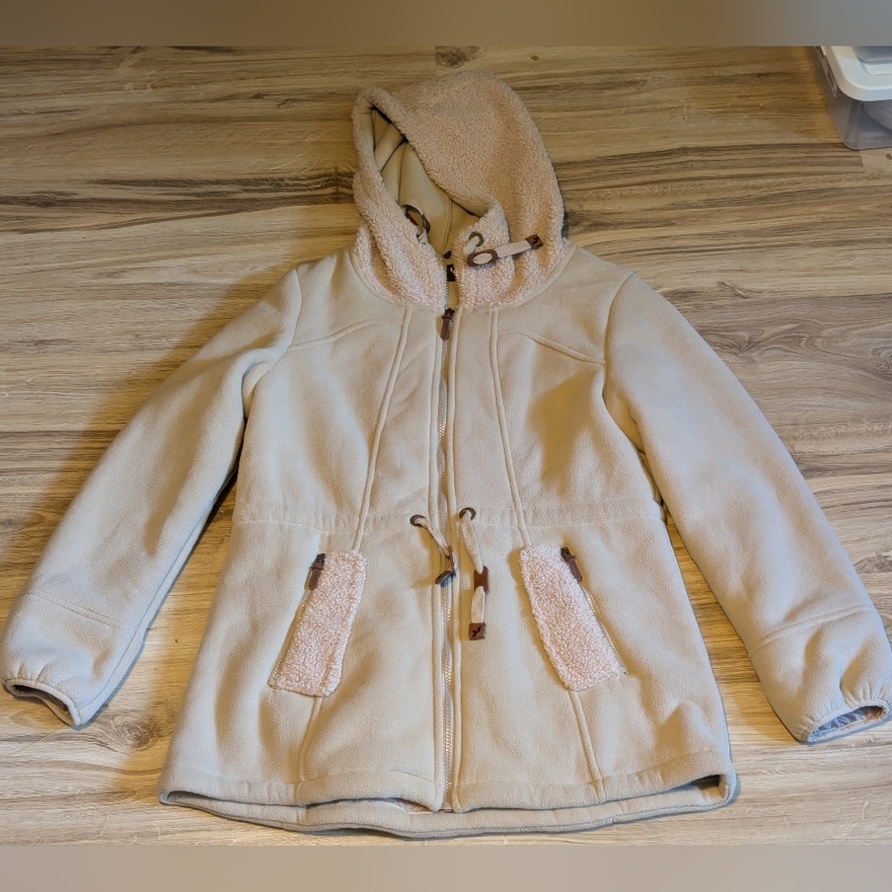 Koolaburra by UGG Bonded Fleece Jacket with Cinch Waist